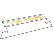 GIO ETIQUETA VISOR SUPERIOR 1900 90x10mm 1.000-PACK 06006